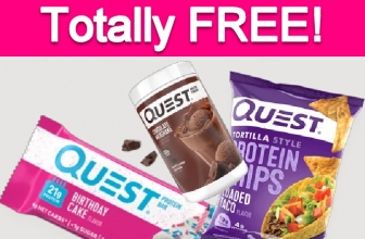Free Products from Quest Nutrition!