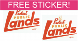 FREE Protect Public Lands Sticker by Mail!
