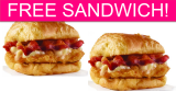 FREE Wendy’s Croissant Breakfast Sandwich! Anyone Can Get This!