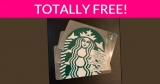 Totally FREE $5.00 Starbucks Gift Card!
