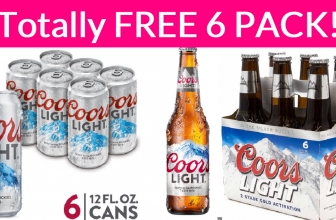 RUN! Free Coors Light 6 Pack – ONLY for First 500K!