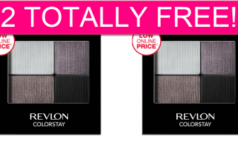 2 Totally FREE Revlon ColorStay Eyeshadows!