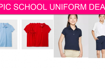 PRICE DROP! School Uniform Polos ONLY $3.04!