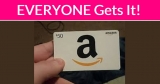 EVERYONE WILL GET a $14.50 FREE GIFT Card ! { Target, Amazon, Visa }