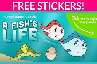 Free “A Fish’s Life” Stickers!