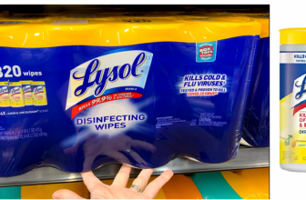 Lysol Wipes 240 Ct – $6.25 SHIPPED! GO GO!