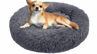 EPIC DEAL! Hot Price on Faux Fur Round Pet Beds! *FREE Shipping*