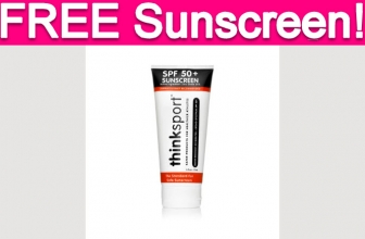 Possible Free ThinkSport Safe Sunscreen!